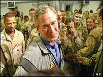 President Bush in Iraq