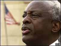 Abraham Scott, husband of a 9/11 victim, outside the Virginia courthouse 