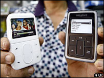 Creative MP3 players