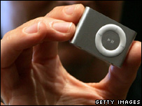 Ipod shuffle, Getty