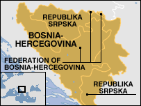 Bosnia map