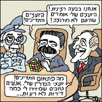 Israeli political cartoon