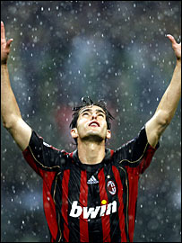 AC Milan goalscorer Kaka