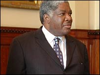 Zambian President Levy Mwanawasa