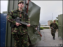 Soldiers in Northern Ireland