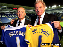 Ian Holloway with Milan Mandaric