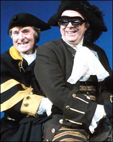 Moerecambe and Wise in Dick Turpin sketch 