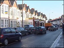 Whitchurch Road, Cathays, Cardiff (general view)