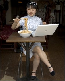 Chinese women on net, BBC