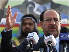 Iraqi premier Nouri Maliki