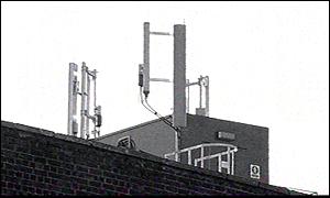 Mobile phone mast next to primary school 