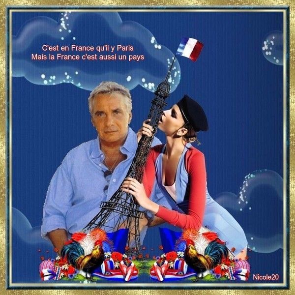 Michel Sardou " J'habite en France "