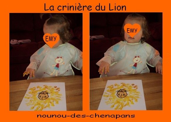 LA CRINIERE DU LION EN PEINTURE