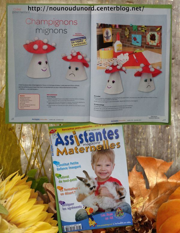 Création pour le magazine assistantes maternelles N°106