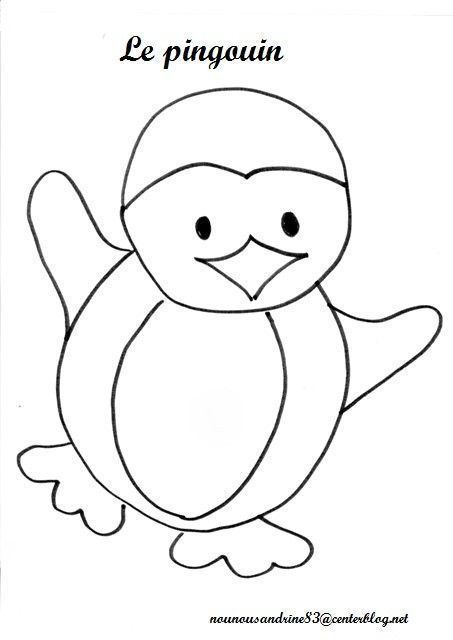 activité manuelle : Pingouin, coloriage,peinture, gommettes