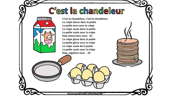 c'est la chandeleur c'est la chandeleur