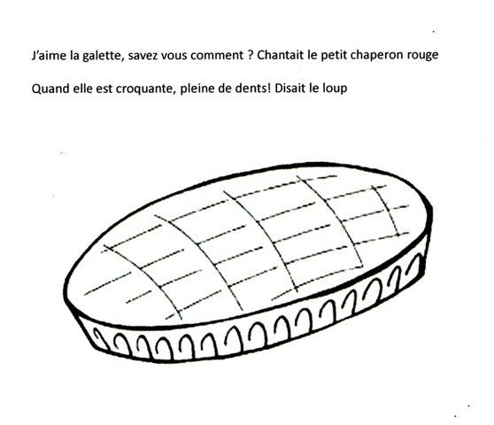 activité manuelle : j'aime la galette