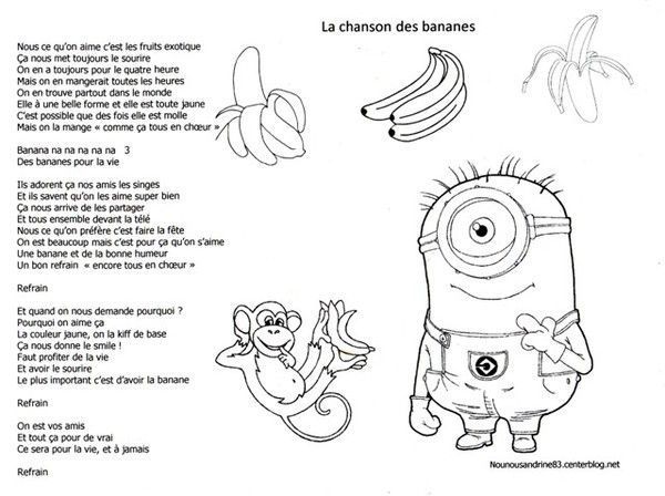 minions : la chanson des bananes