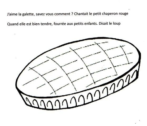 activité manuelle : j'aime la galette