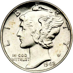 Liberty Head Dime, obverse