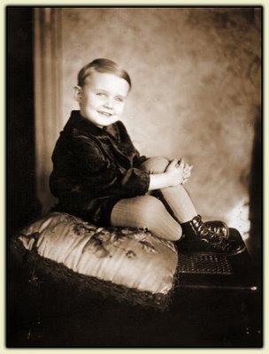 Pop-Pop Bill, age three