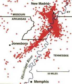 New Madrid Quakes Sind 1974