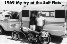 Joe & Pat Smith On The Salt Flats