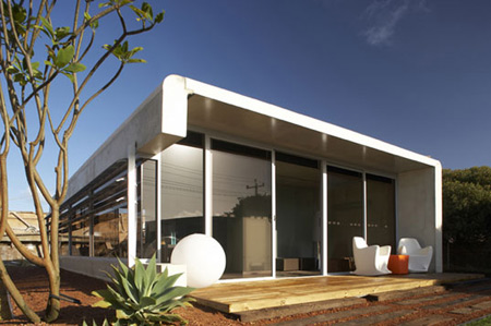 Link to The Perrinepod: concrete prefab from Australia