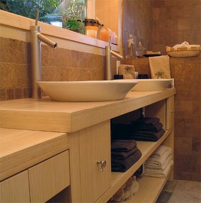 Asian inspired bathroom. Look to us for materials, design ...