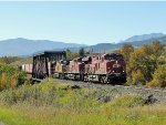 CP 462 East over the Crowsnest River