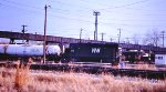 N&W yard job at the old Joyce Avenue yards in Columbus in 1987.