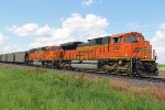 BNSF 9151 Leads a loaded coal drag into Elsberry Mo.