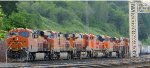 BNSF 7046 - BNSF 4647 - BNSF 8047 - BNSF 8580 - BNSF 7078 - BNSF 6858 - BNSF 7257