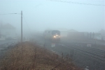 AMTK 138 in the fog at Gillitzin