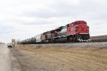 FXE 4045 & CP 9642 sit with loaded ethanol train 632