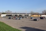 A pair of NS Dash-9's and a UP SD70M sit with 143