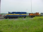 GECX SD40-2 6401 and BNSF SW-1500 3438