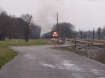 CN 5632 smoking like a chimney