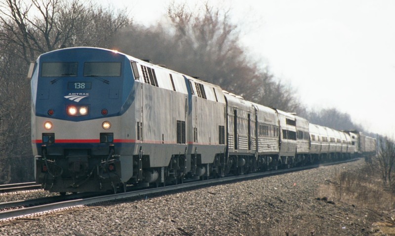 Westbound Lake Shore Limited