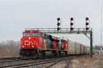 An early running westbound train #393