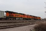 BNSF 7551, BNSF 8087, and BNSF 4821