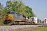 CSXT 3018 On CSX Q 133 Eastbound