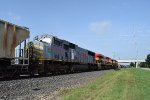 TFM MAC trails on WB KCS grain train