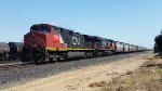 CN Grain train on UP Fresno Sub