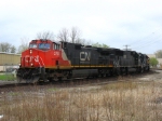 IC 2700, 1035 & 6109 with WC 3000 lead A480 around the Chicago Wye