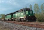 Southbound BNSF Work Train