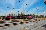 Locomotive service area in Terminal Ferroviaria del Valle de Mexico