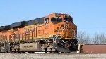 BNSF 4238 Leading Intermodal Into BNSF's Kansas Avenue Trainyard