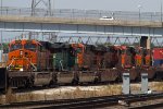 BNSF7410, BN2833, BNSF7801, BNSF7277, BNSF7645, BNSF4979 and BNSF4009