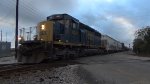 CSX 4047 leads a local